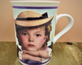 The Danbury Mint Twentieth Century Fox 2002 Shirley Temple Collector Mug "the little colonel" 1935