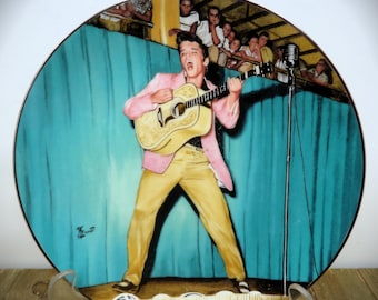 Elvis Presley Collectible Plate: Delphi "Tampa, 1955" 8th Issue