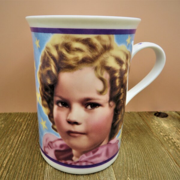 The Danbury Mint Twentieth Century Fox 2003 Shirley Temple Collector Mug "stowaway" 1936