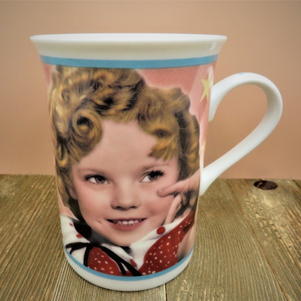 The Danbury Mint Twentieth Century Fox 2003 Shirley Temple Collector Mug "baby take a bow" 1934