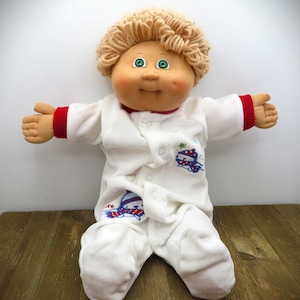 1978-1982 Coleco original Appalachian Cabbage Patch Kids doll blond hair green eyes