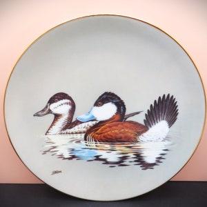 1990s Federal Duck Stamp Completion Winner Series of Award Winning Paintings Collector Duck Plates image 4