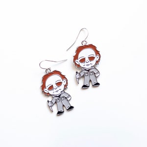 Michael Myers Halloween Movie Earrings