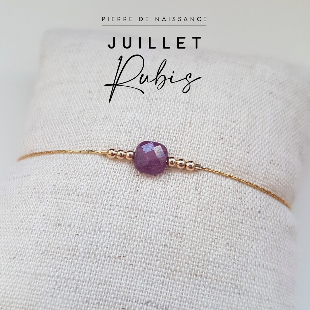 Collier Pierre De Naissance Rubis Juillet Chan Luu – Authentique, Neuf Avec étiquette
