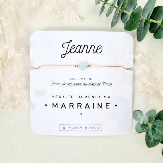 Personalized godmother bracelet sale