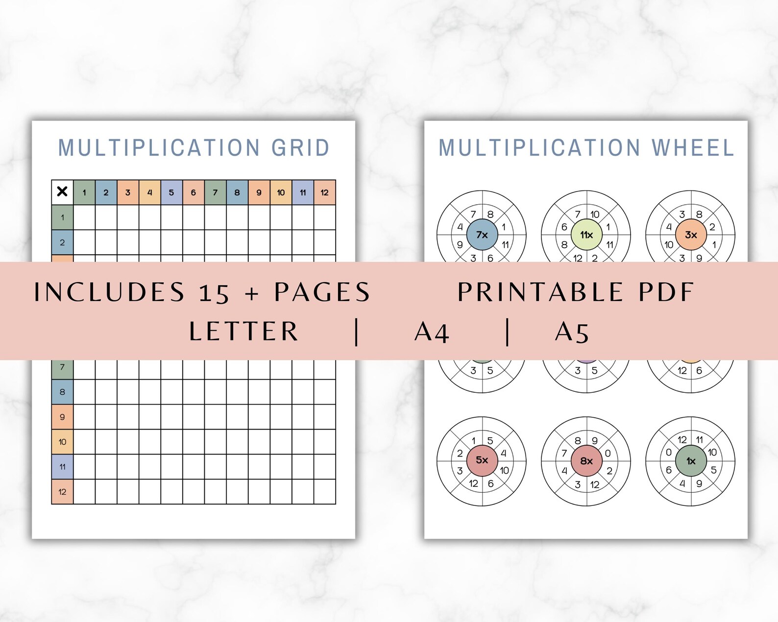 Multiplication Chart | Times Tables | Multiplication Table | Printable ...