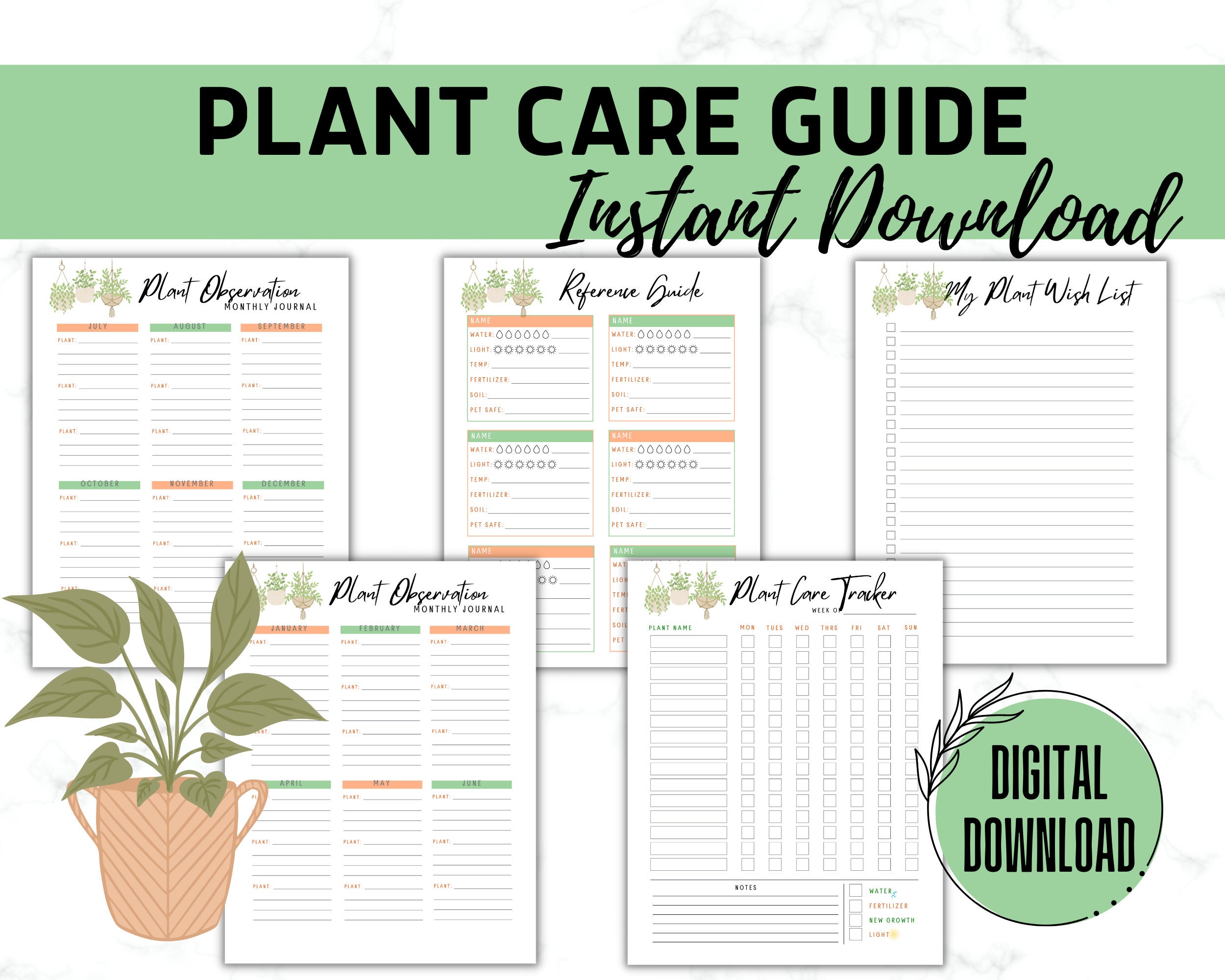 plant-care-planner-houseplant-planner-printable-plant-journal-watering