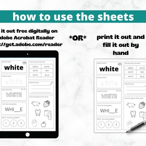 30 Printable Sight Words | Kindergarten Worksheets | Practice Spelling ...