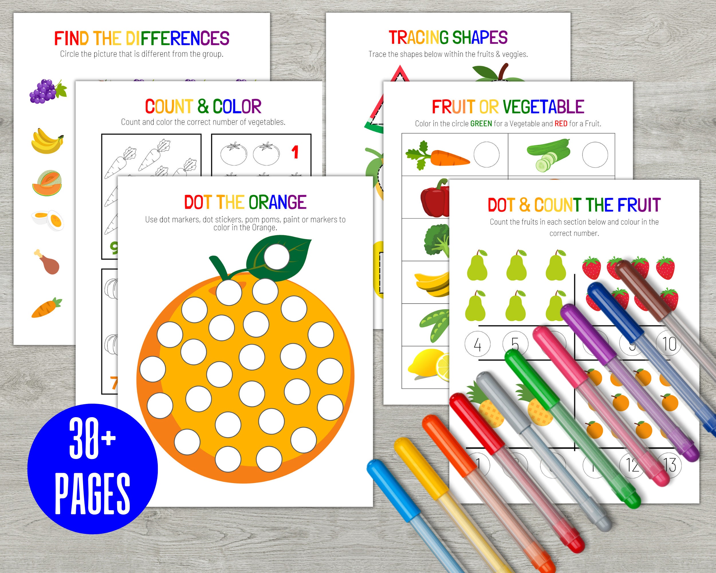 Healthy Eating Activity Worksheets | Worksheets for Kids | Preschool ...