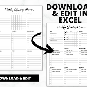 EDITABLE Weekly FAMILY SCHEDULE Planner | Weekly Family Planner | Family Calendar Printable | Command Center | Homeschool