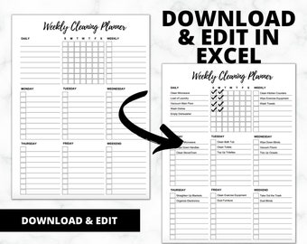 EDITABLE Weekly FAMILY SCHEDULE Planner | Weekly Family Planner | Family Calendar Printable | Command Center | Homeschool