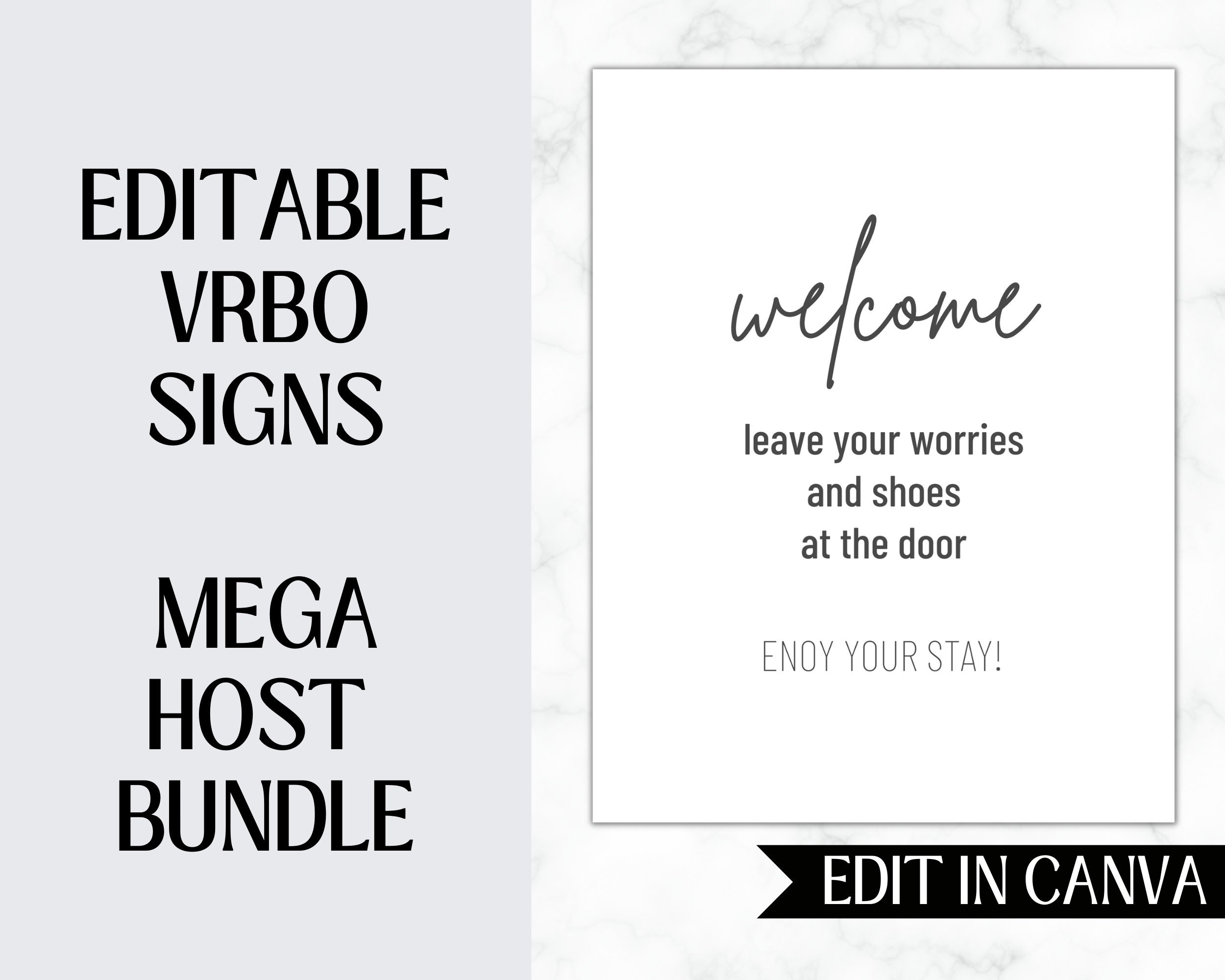 Editable Airbnb Templates Host Manual Essential House Items Cleaning