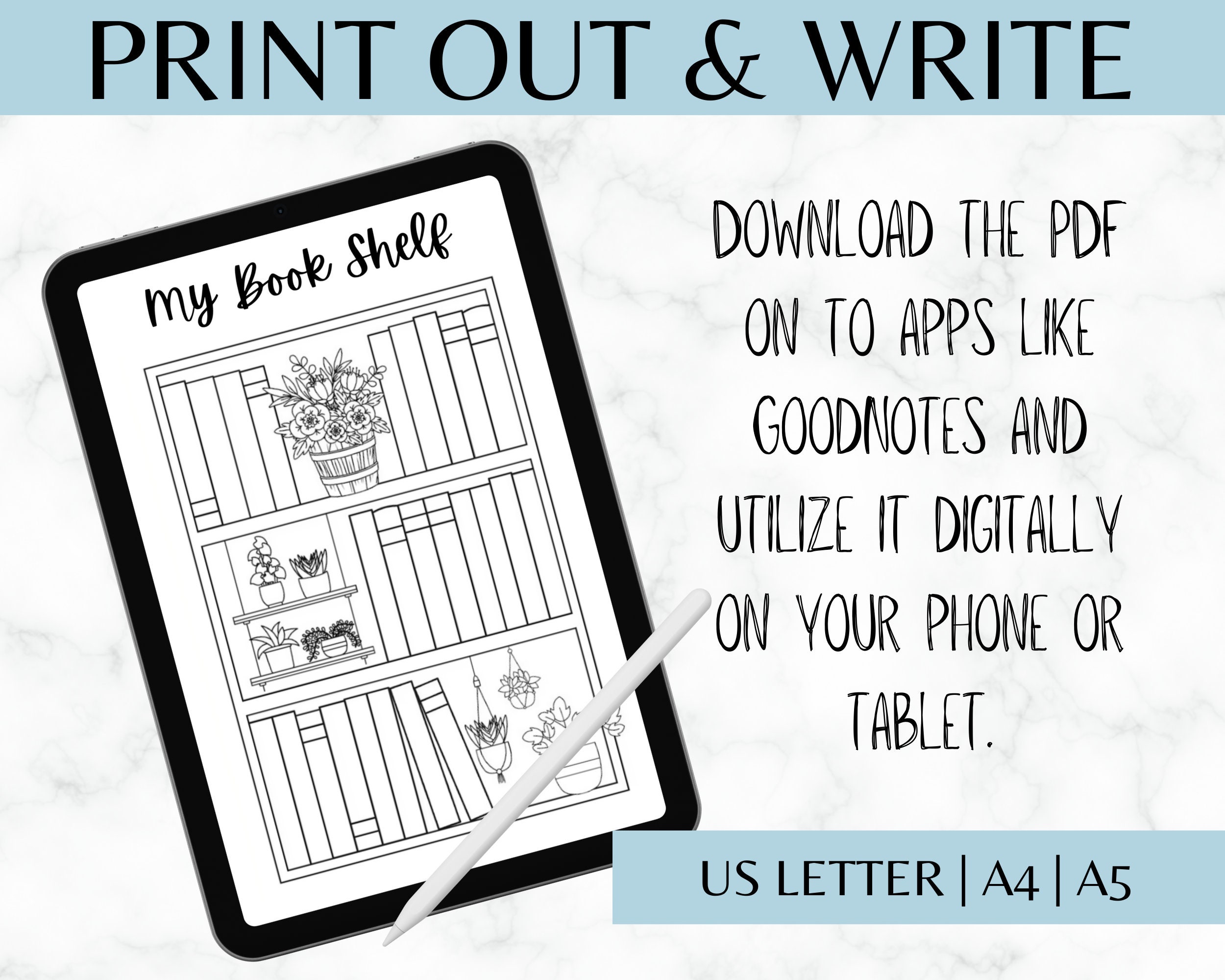 Book Reading Tracker | Reading Tracker | Book Tracker | Book Challenge ...
