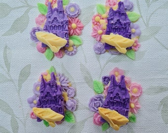 I see the light Tangled boat ride scent shaped Wax Melt,  castle, princess