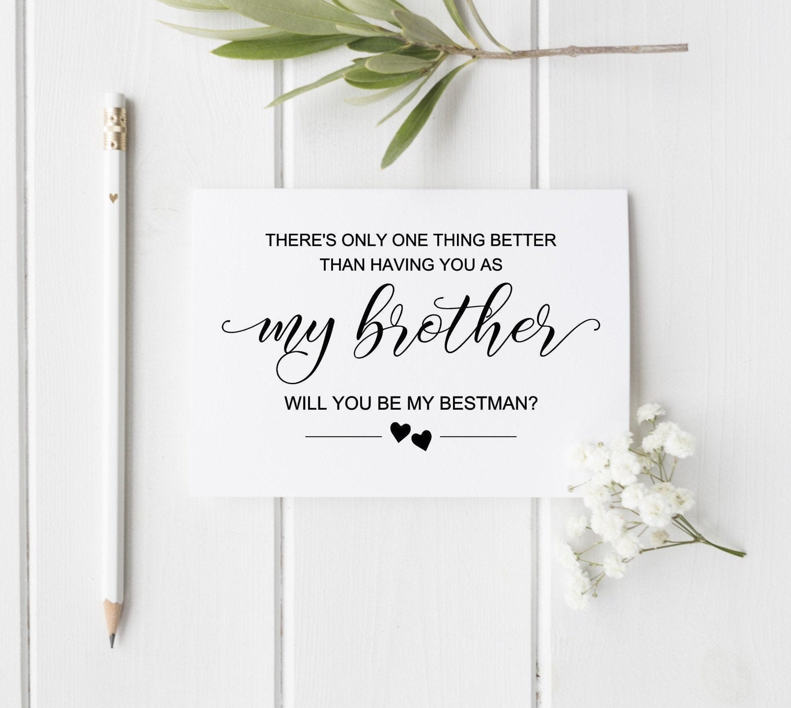 Best Man Proposal the Only Thing Better Than Having You as My Etsy UK