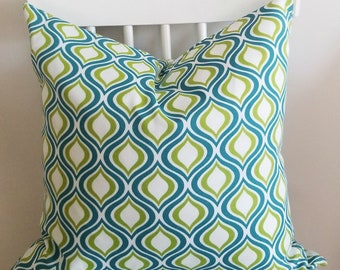 Geo Ogee - Outdoor Pillow Cushion Cover - Accent Pillow - Throw Pillow - Indoor Outdoor