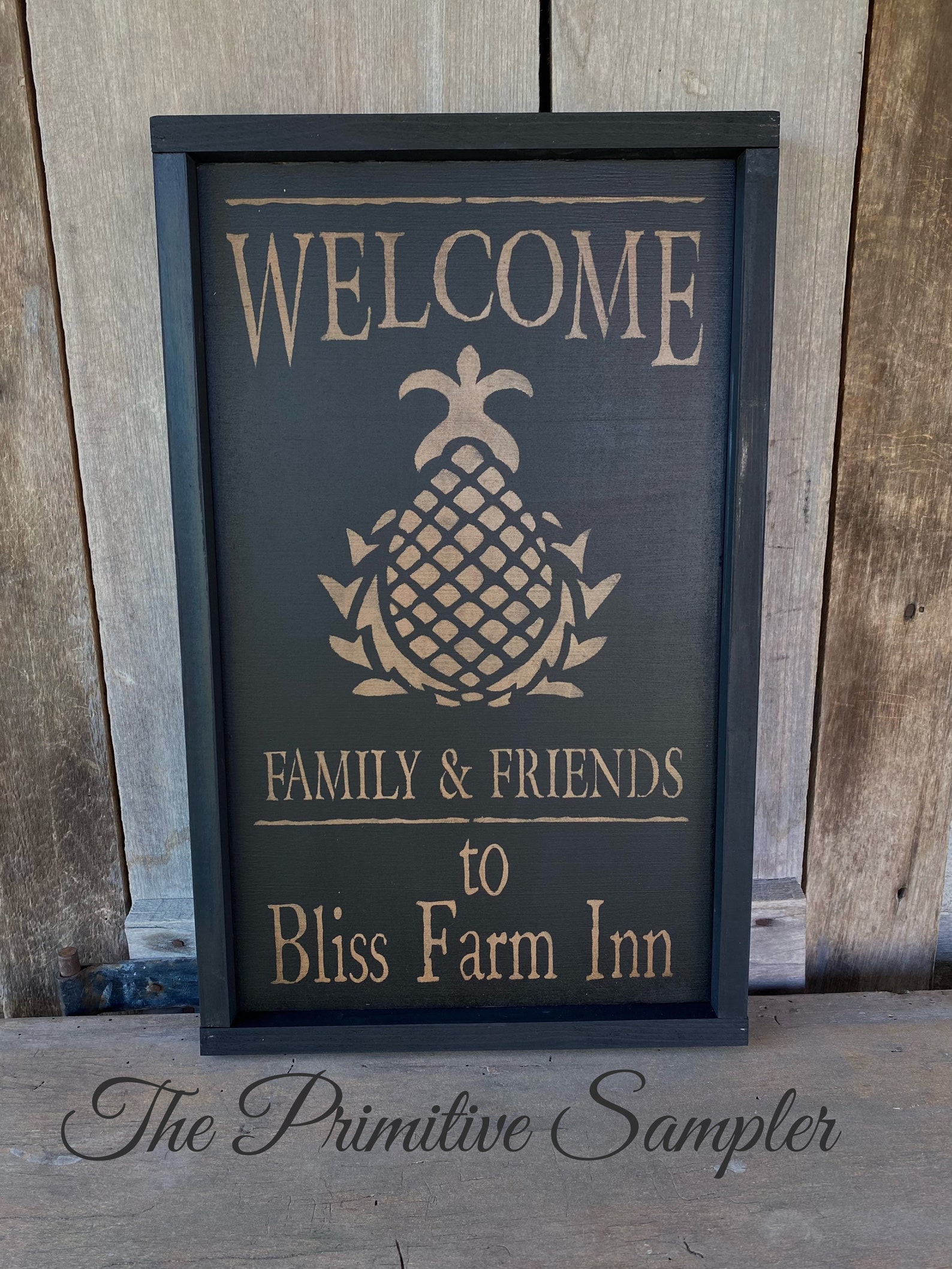 Custom House Sign Personalized House Sign Name Sign Porch Etsy