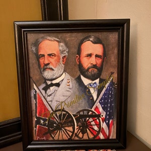 Grant and Lee Canvas Print