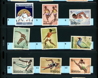 World Wide Postage Stamps - A very interesting Collection, Lot or Accumulation of 150 Odds & Ends from Around the World.