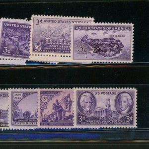 United States - 3c Commemoratives - Mint Never Hinged - Your Choice - Pick a Collection - 10 Collections to pick from.