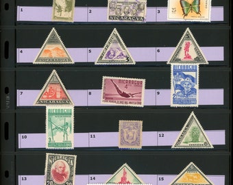 World Wide Postage Stamps - A very interesting Collection, Lot or Accumulation of 180 Odds & Ends from Around the World.