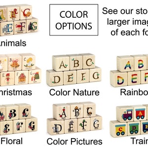 27 pc Maple Alphabet Blocks Engraved Wood ABC Blocks Wooden Alphabet Blocks Letter Blocks Baby Wood Baby Shower Activity Gift for Teacher image 6