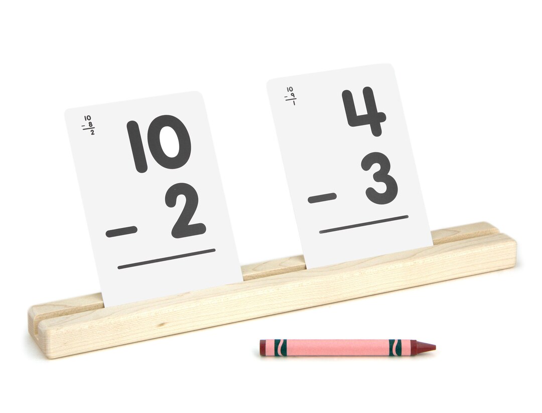 Maple Flash Card Holder Sanded Silky Smooth 11 Hard Maple Flashcard