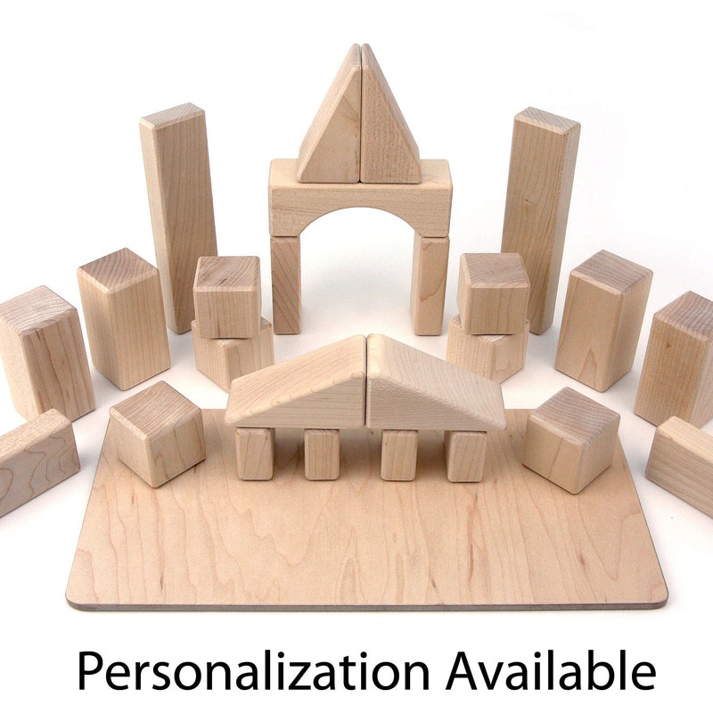 wooden block fidget toy