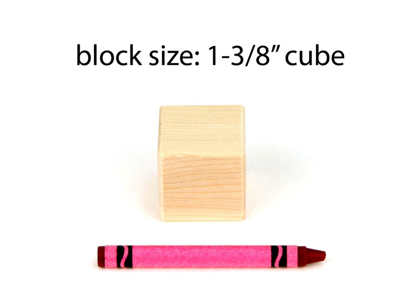 Solid Maple ABC Blocks - Baby Shower Decoration Activity Kit | Personalized Wooden Alphabet Gift Set image 6
