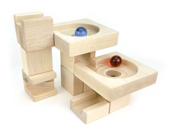 Building Blocks, Toy Blocks, Attractive Windows And Smooth Rounded Edg