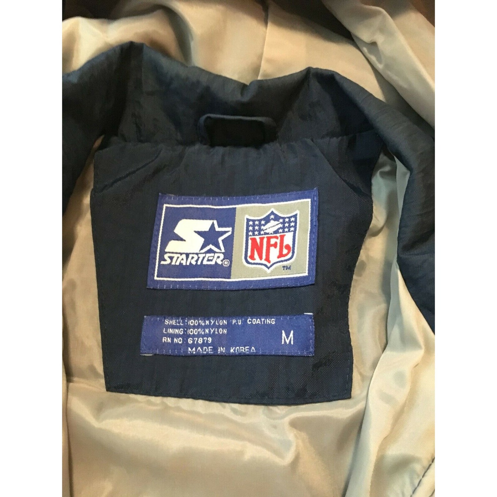 Vintage Dallas Cowboys Starter Jacket Medium NFL Football 90s | Etsy