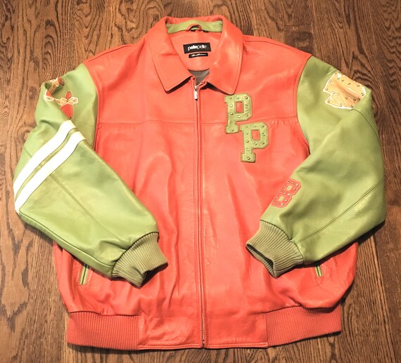 Pelle Pelle Leather Jacket Sz 56 Renegades Marc Buchanan Chief