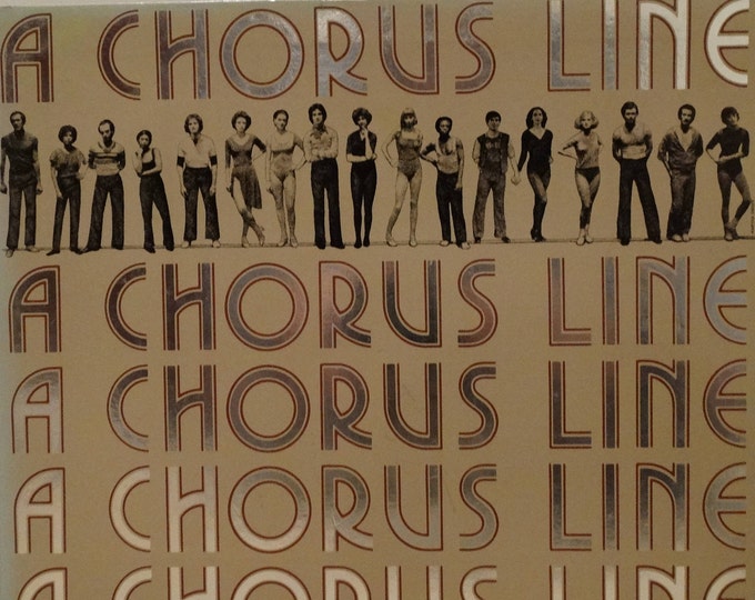 A Chorus Line Original Cast Recording 1975 LP Album Vinyl Etsy