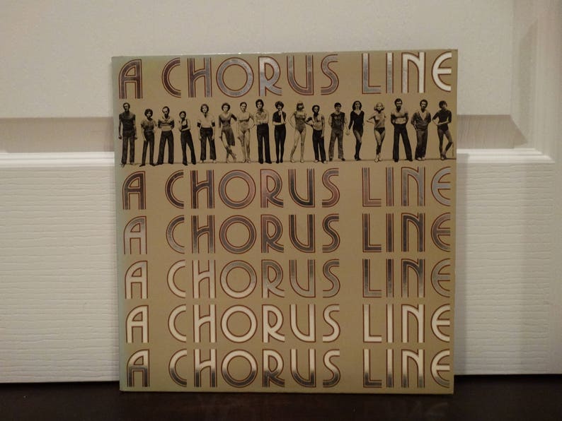A Chorus Line Original Cast Recording 1975 LP Album Vinyl Etsy