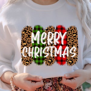 Merry Christmas Brush Stroke png, Sublimation PNG, Christmas, Snowflake, joy, buffalo plaid, leopard, cheetah, design