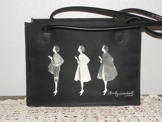 REDUCED!  Vintage Andy Warhol purse,  vintage bag… - image 4