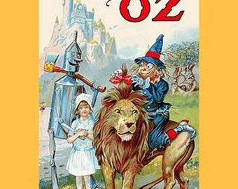 The Wonderful Game of Oz by John R. Neill - Art Print