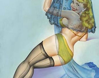 The Veil by Peter Driben - Art Print