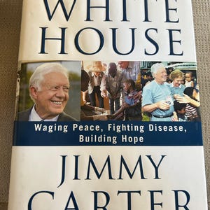 Presidente JIMMY CARTER - Oltre la Casa Bianca - Libro autografato