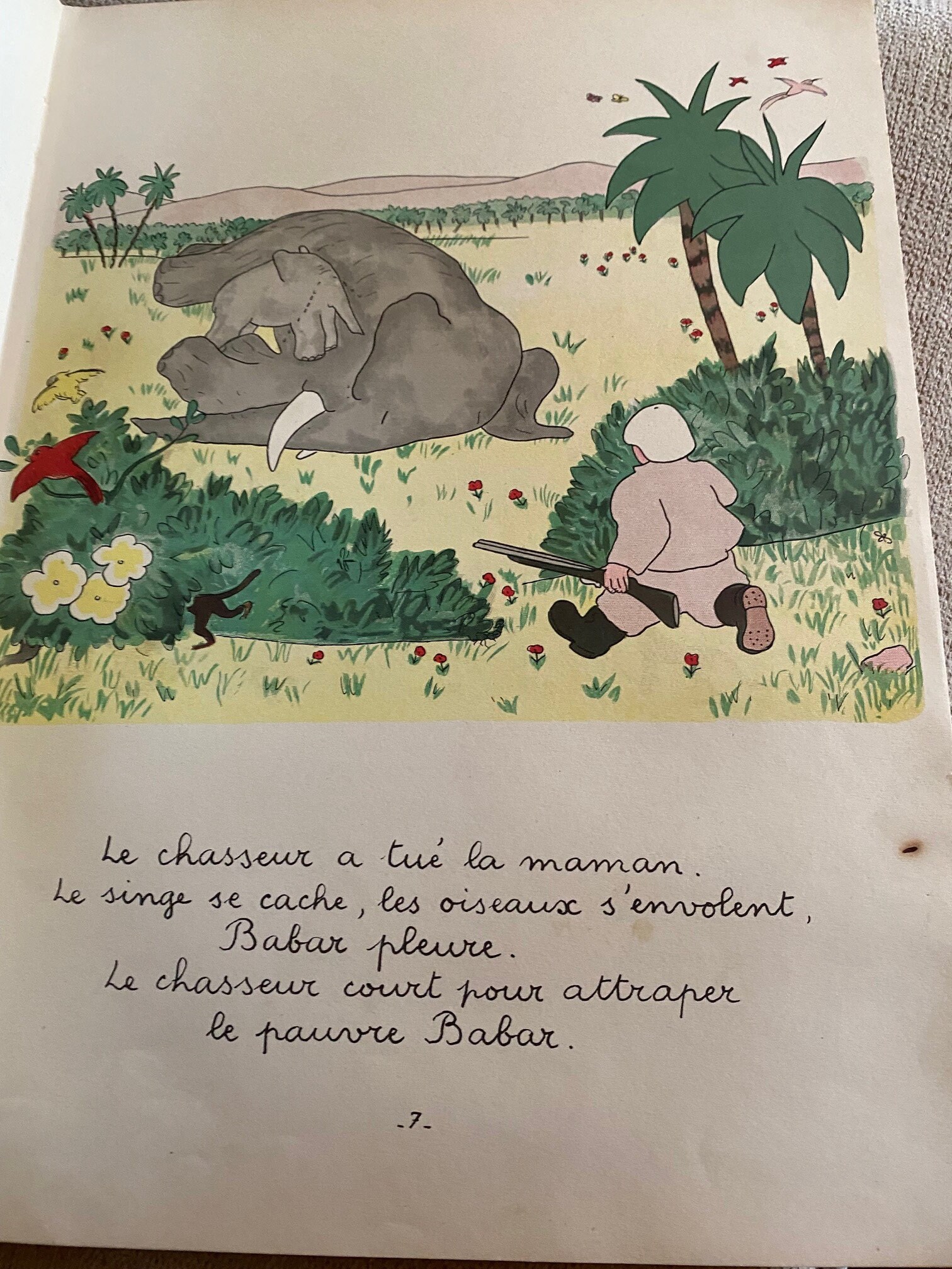1931 Histoire De BABAR Le Petit Elephant by Jean De Brunhoff