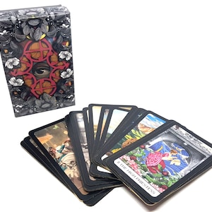 Das Vintage Orakel TAROT KARTEN-DECK, Tarot-Deck,Vorhersagekarten, Glückskarten, Glückslesung, Orakelkarten, Wahrsagen, Vintage Tarot
