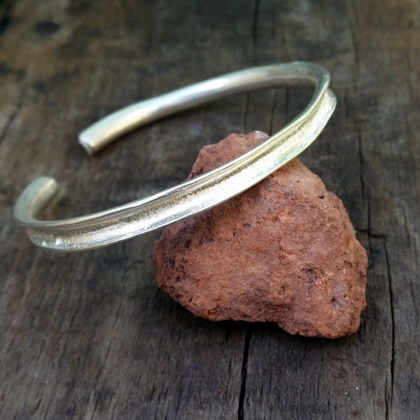 Silver Bangle Bracelet, Women Bracelet, Cuff Bangle, Solid Bangle Bracelet, Casual Bracelet, Open Bangle Bracelet, Handmade Jewelry