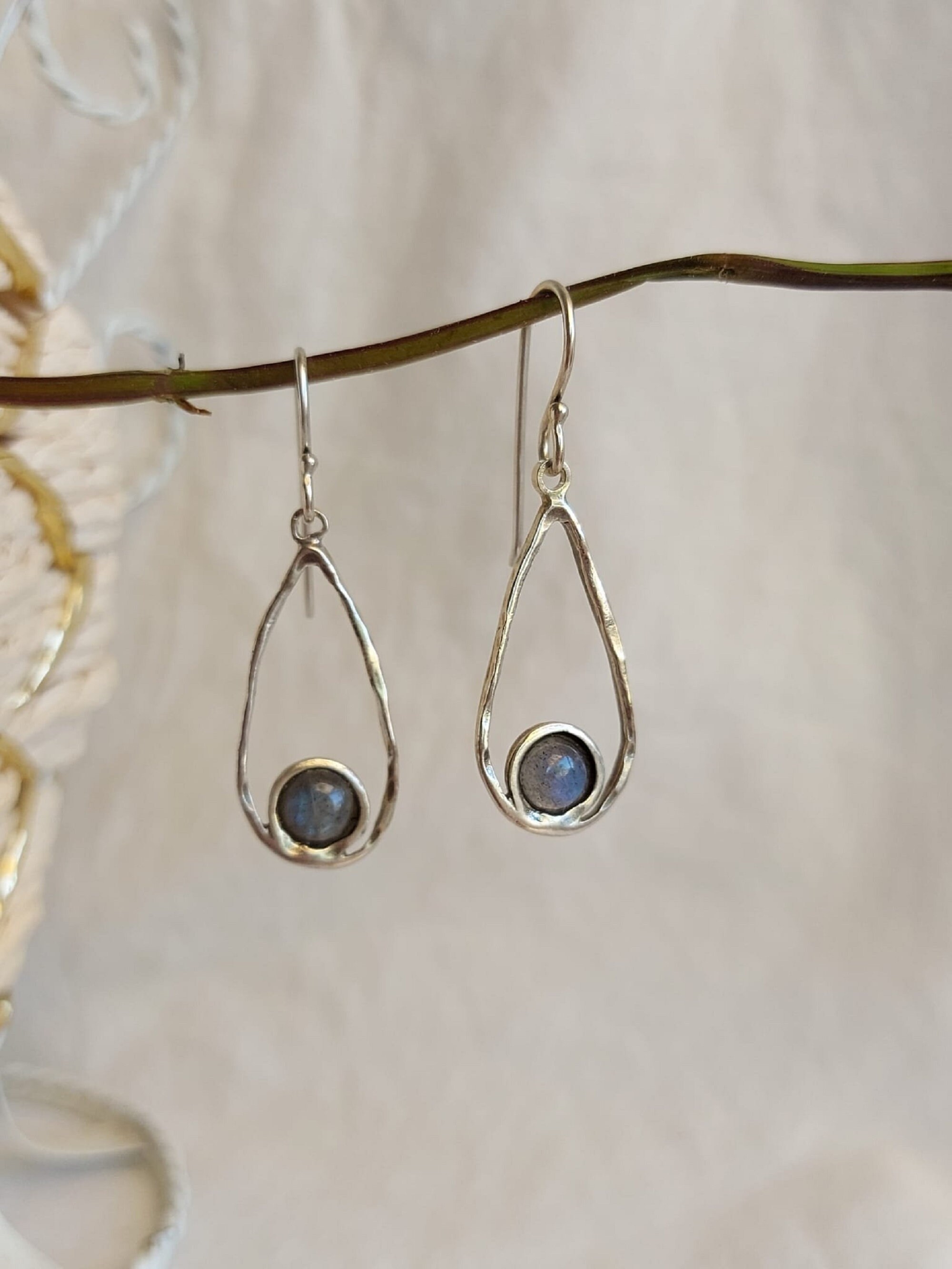 ◆STONEHENgE◆ silver drop earrings StoneHenge Silver Earrings SC1563 Silver 925 Cubic Zirconia