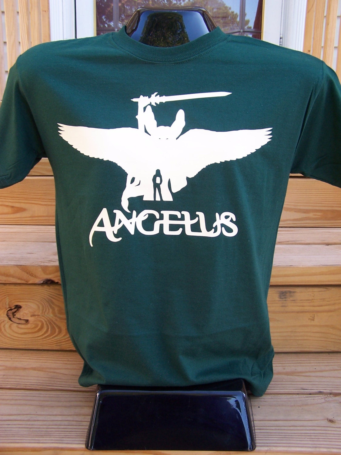 Angelus from the Darkness Silhouette TShirt Etsy