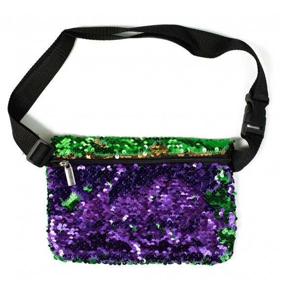 bling sequin fanny pack