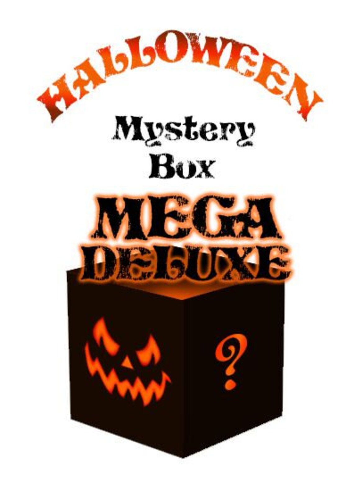 Mega Deluxe Halloween Mystery Box Etsy