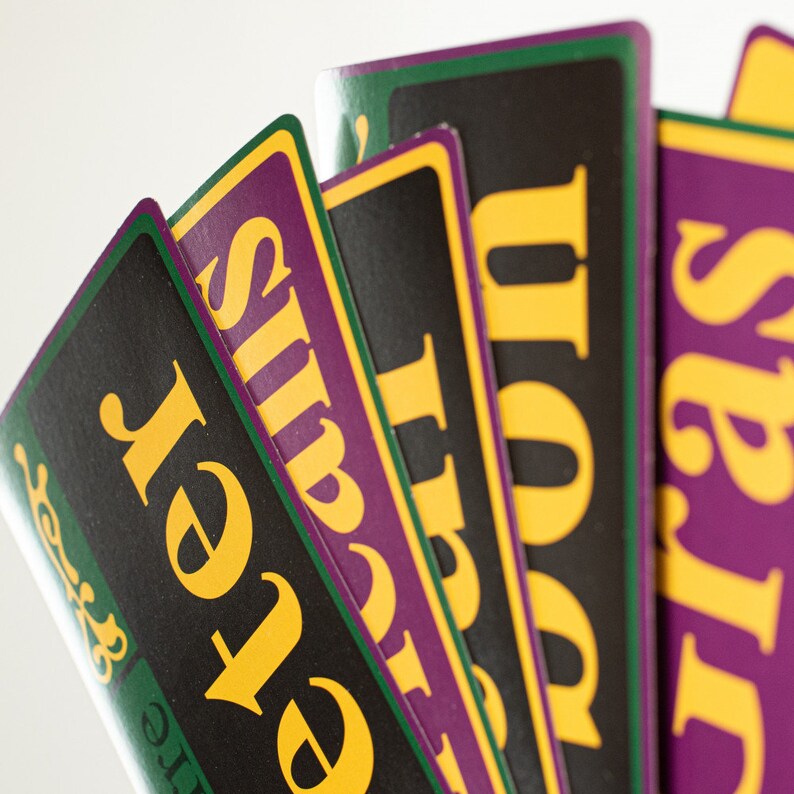 12 Cardboard Mardi Gras Street Signs 6 Lantern Sign - Etsy