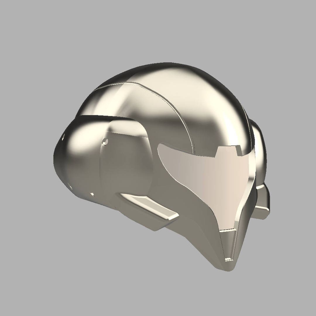 Metroid Prime Echoes (dark Echoes) Light Suit Helmet 3D Model