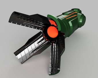 Metroid Prime 1 Samus Aran's Arm With Opening Action 3D Model