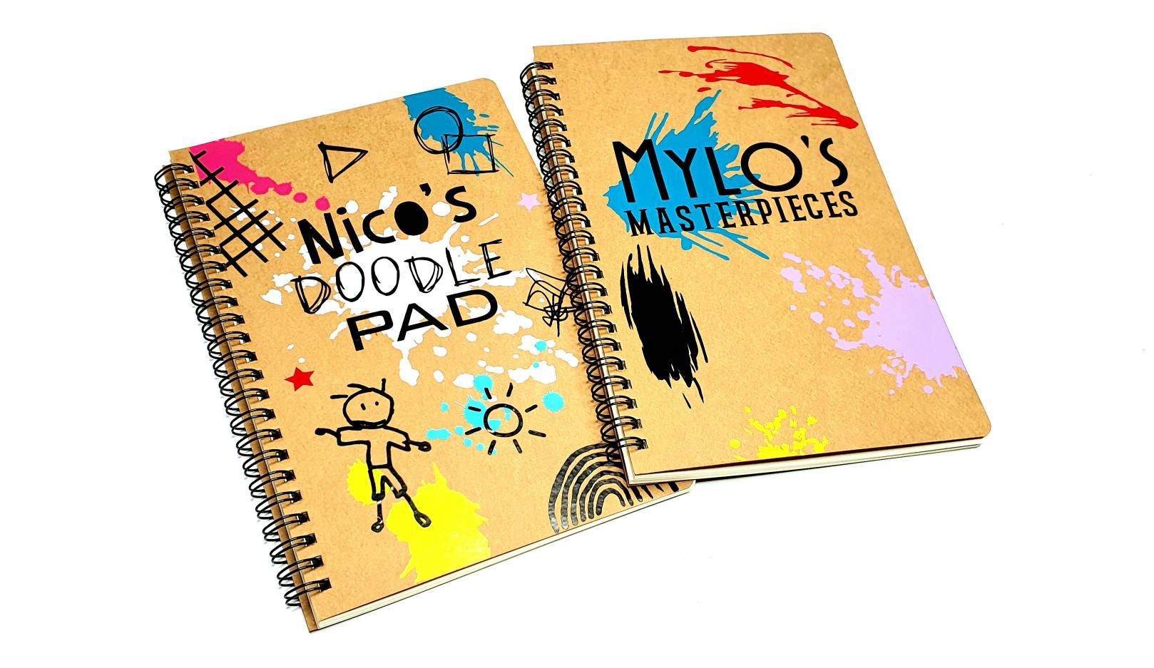 Masterpiece Sketchpad, Personalized Drawing Pad, Custom Pad